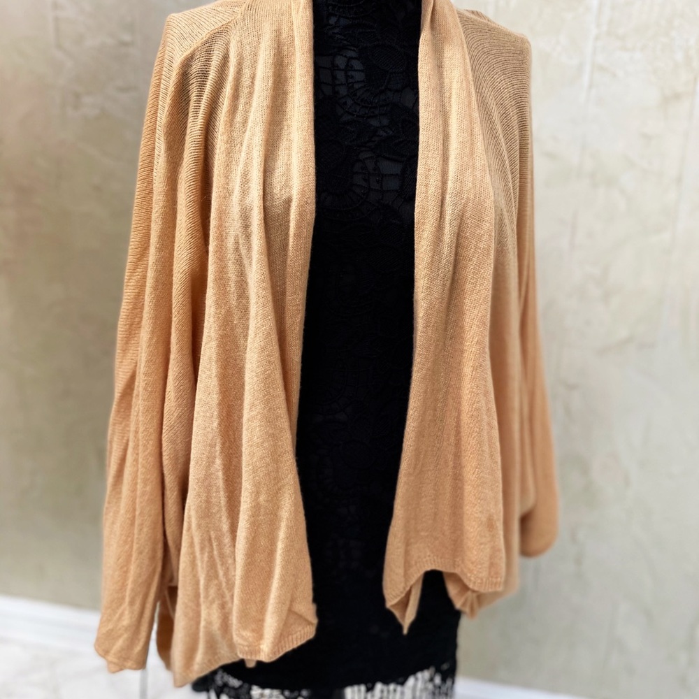 Long Creme Cashmere Sweater never Worn